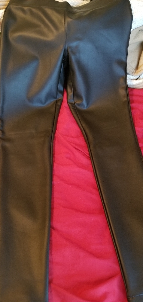 Pleather pants